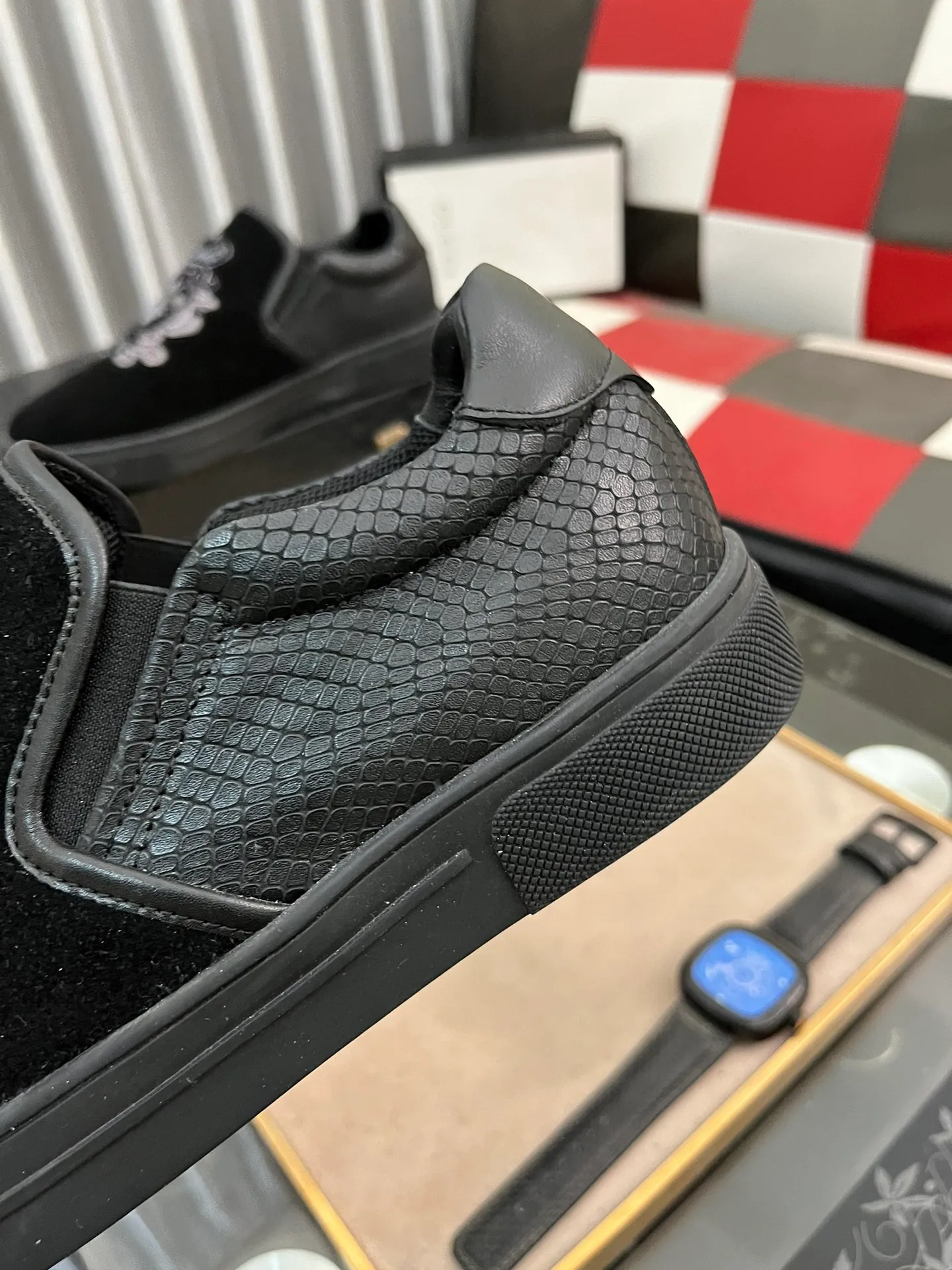 Men's Men's Shoes💰360⌚️⌚️《GUCCI》The latest hot-selling casual shoes, top brand [seduce] luxury~purchase, top~quality. Products sold at the counter [Qiang] The original fabric adopts 3D embroidery technology ➕ Comfortable sheepskin lining, available in 38-443️⃣ styles